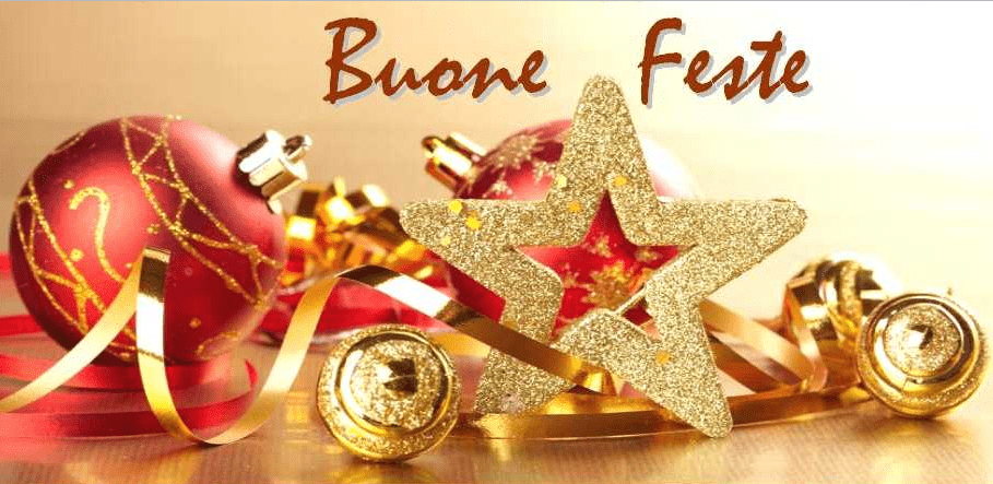 Buone Feste e Felice Anno Nuovo